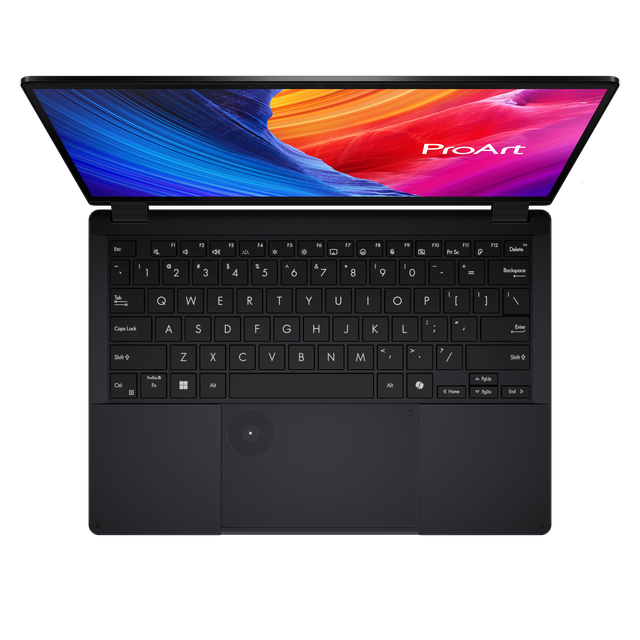 ProArt PX13_HN7306_Product photo_Nano Black_09_DialPad_On_2400x2400